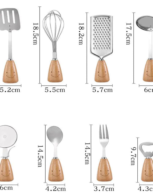 Load image into Gallery viewer, Smiley Kitchenware Cooking Tools
