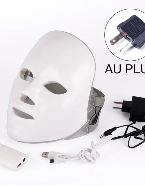 Bild in Galerie-Viewer laden, 7 Farben LED Photonentherapie Gesichtsmaske
