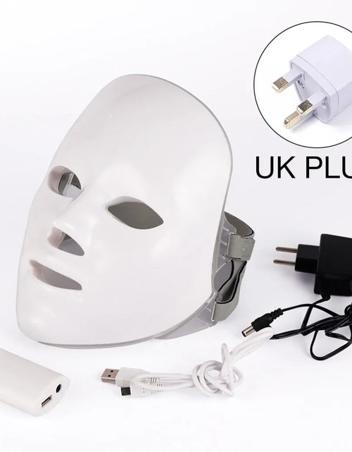 Bild in Galerie-Viewer laden, 7 Farben LED Photonentherapie Gesichtsmaske
