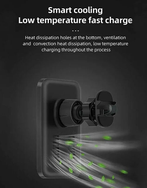 Load image into Gallery viewer, Magnetic Wireless Charger Car Mount Holder For iPhone 12 13 14 Pro Max MagSafe
