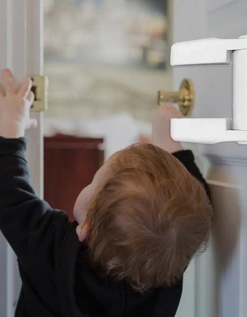 Bild in Galerie-Viewer laden, Universelles Kindersicherheits-Türhebelschloss
