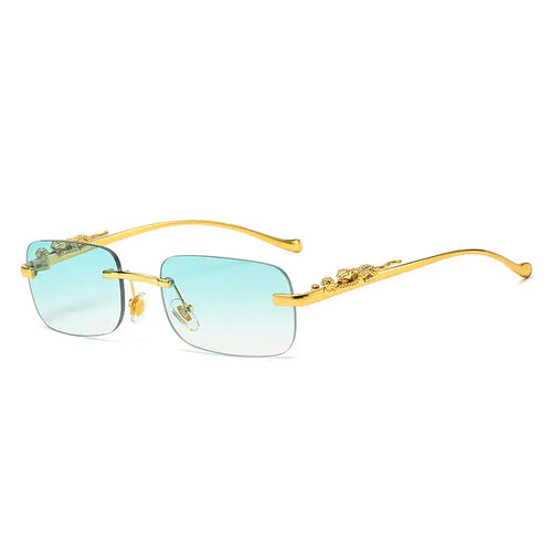 Bild in Galerie-Viewer laden, Randlose quadratische Sonnenbrille
