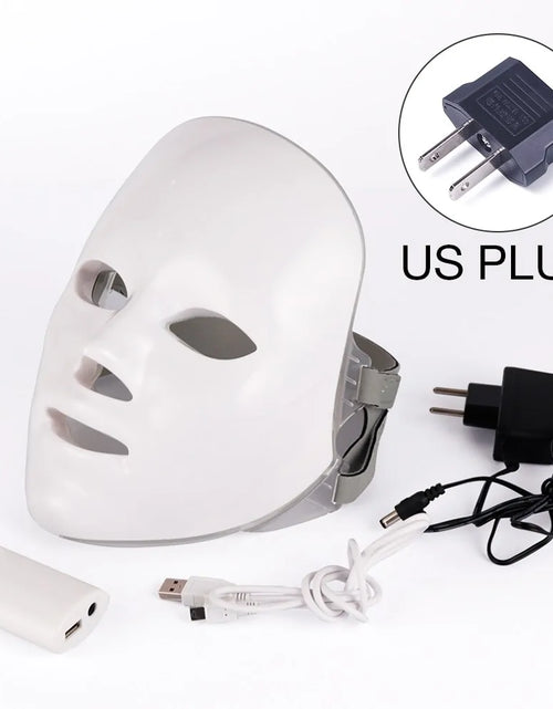 Bild in Galerie-Viewer laden, 7 Farben LED Photonentherapie Gesichtsmaske
